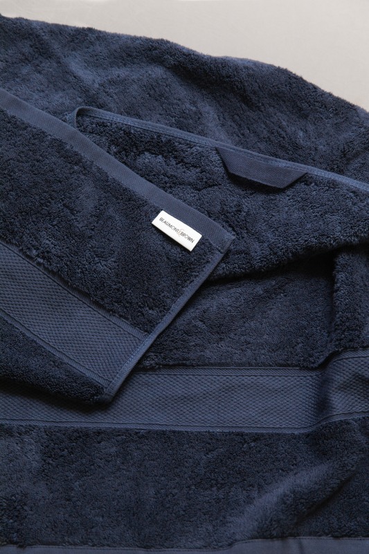 luxus handtücher blau