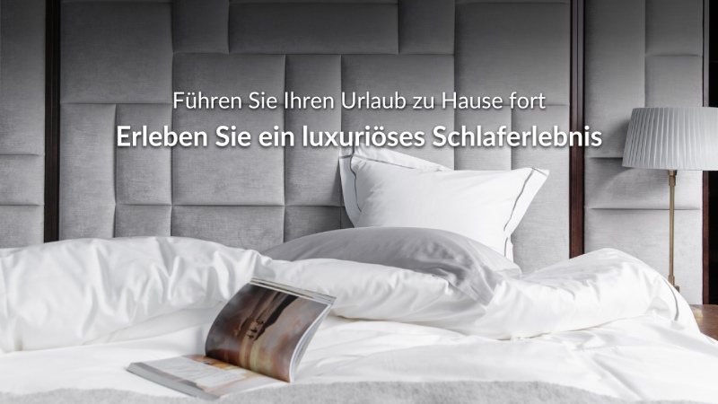 Hotelbettwäsche Luxus für Zuhause