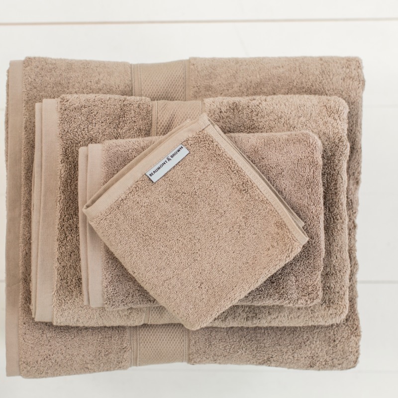 Handtuch-Set in der Farbe Sand